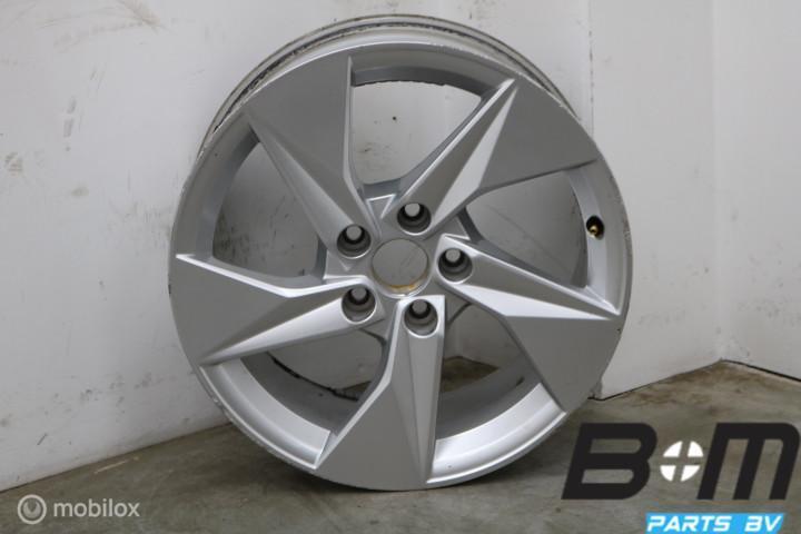 1 losse 17 inch lichtmetalen velg Audi A3 8Y 8Y0601025A, Auto-onderdelen, Banden en Velgen, Gebruikt, Velg(en)