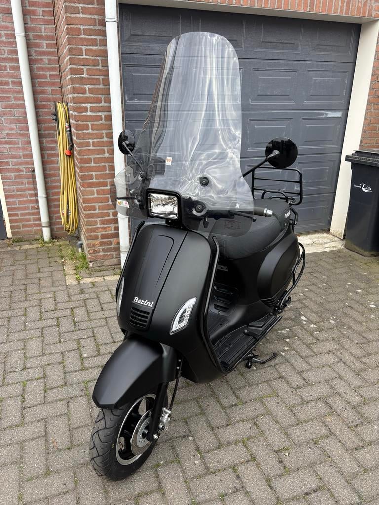 Berini Napoli LED! Black Editon! Scooter - Mat Zwart, ZGAN, Ophalen, Zo goed als nieuw, Benzine, Overige merken