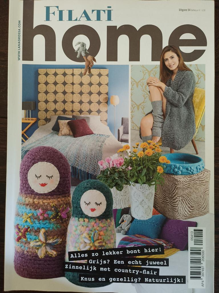Filati home 54 Lana Grossa, Ophalen of Verzenden, Zo goed als nieuw, Breien, Patroon of Boek