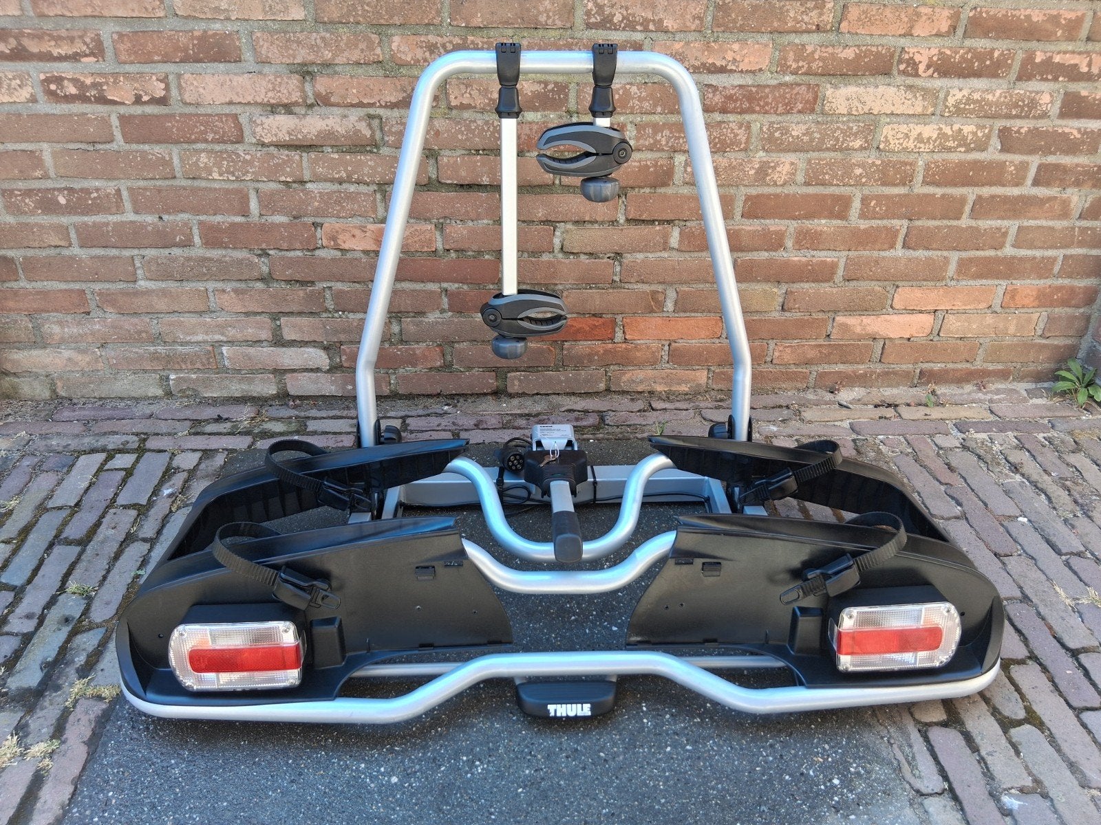 Thule Europower 916 fietsendrager max 60kg kantelbaar 2 elec, Auto diversen, Ophalen, Zo goed als nieuw, 2 fietsen, Trekhaakdrager