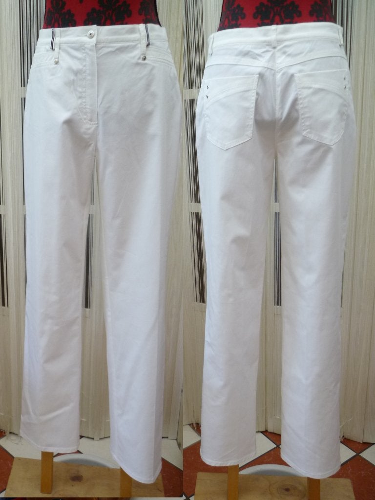 Gelco witte broek maat 40, Maat 38/40 (M), Gelco, Wit, Ophalen of Verzenden