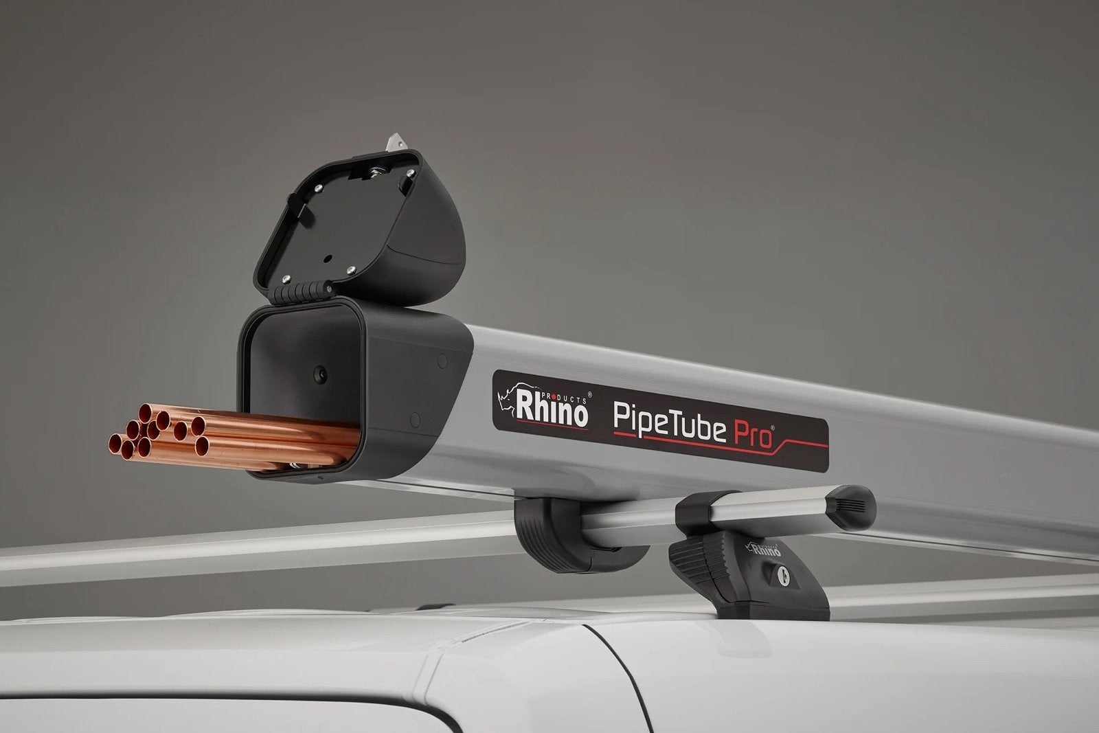 2x Rhino PipeTube Pro - Transportbuis voor ladders en buizen, Ophalen, Zo goed als nieuw