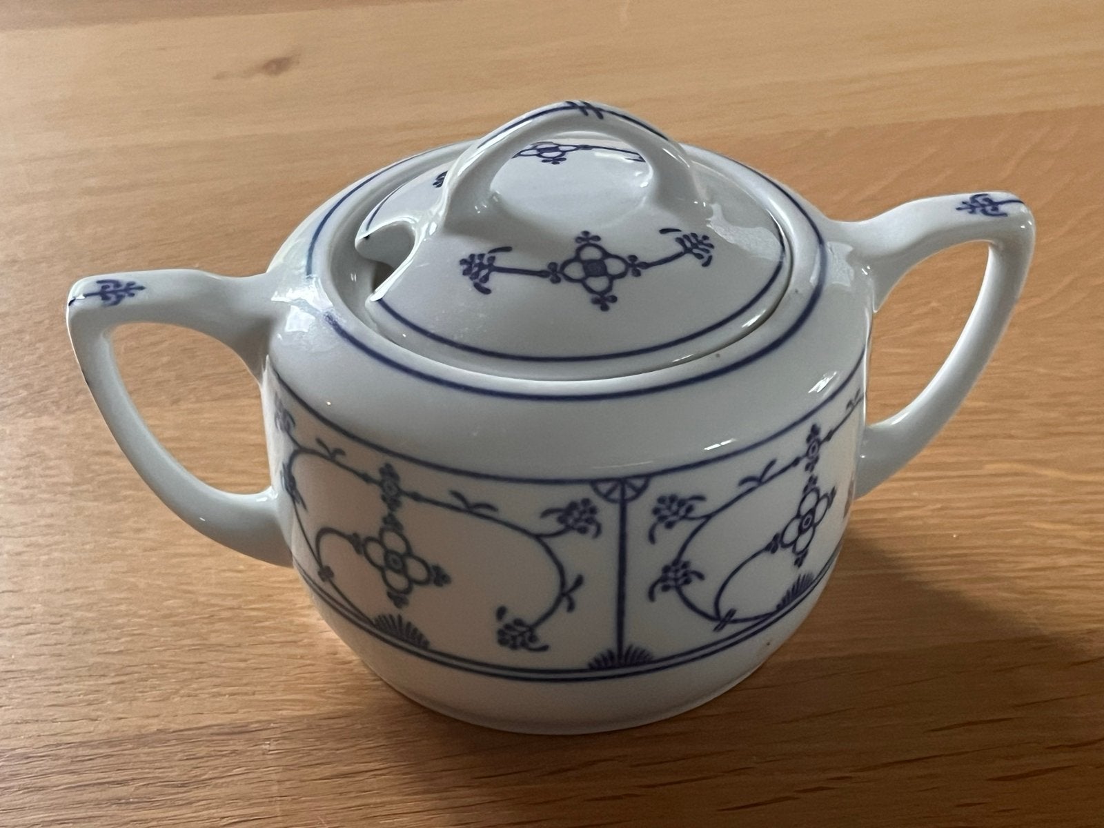 Vintage Jäger Eisenberg Suikerpot - Blau Saks, Ophalen of Verzenden