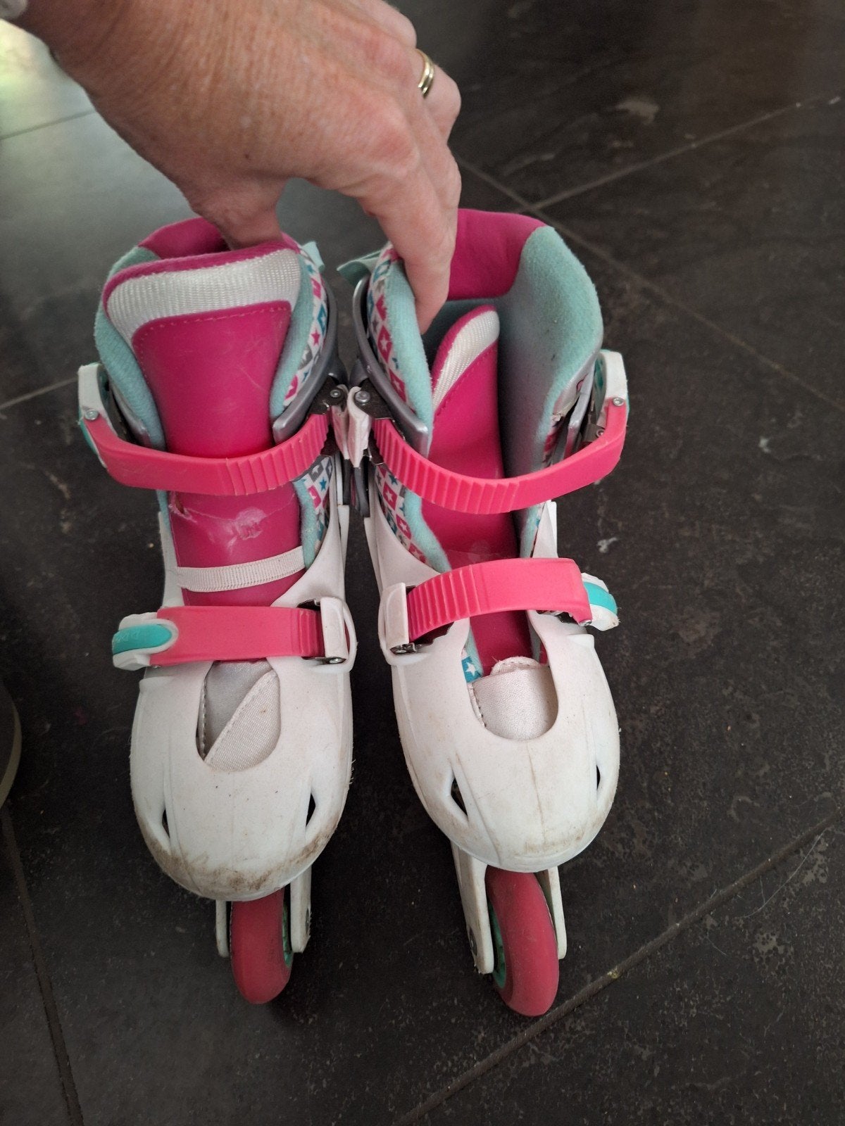 Nijdam verstelbare inline skates - Maat 34-37, Sport en Fitness, Schaatsen, Ophalen of Verzenden, Gebruikt, Overige typen, Nijdam