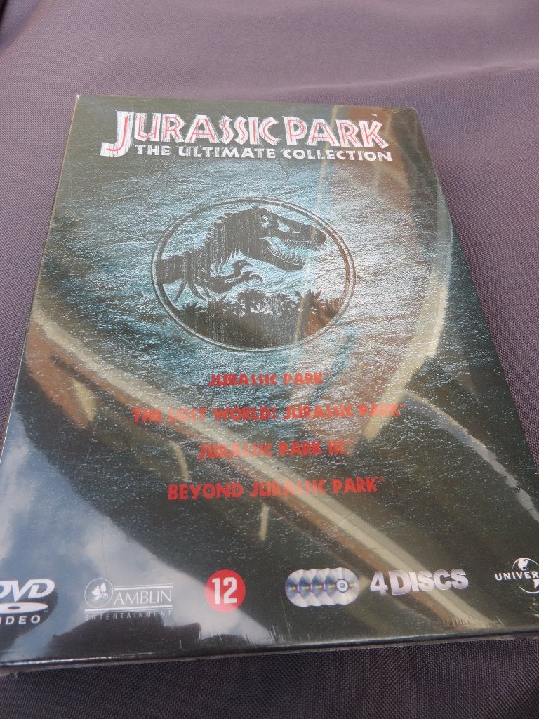 Dvd box Jurassic Park - Ultimate Collection nieuw, Avontuur, Alle leeftijden, Ophalen of Verzenden, Nieuw in verpakking