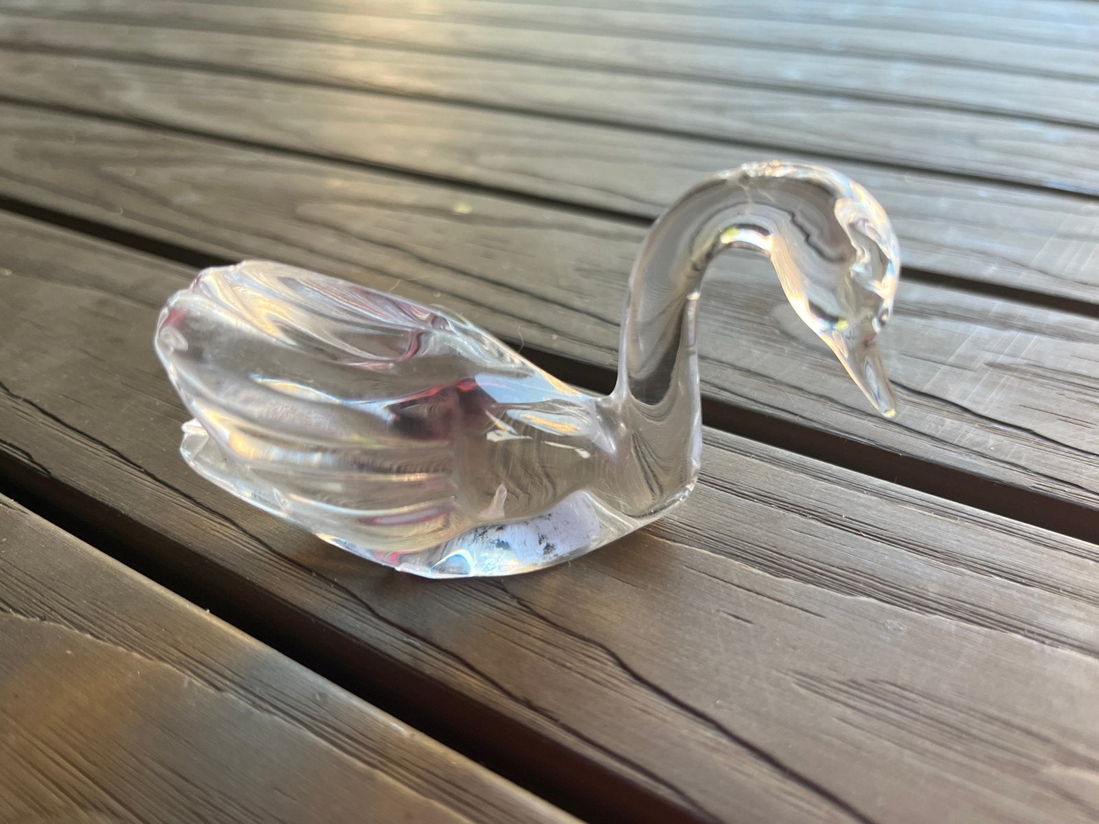 Glazen Zwaan Decoratie - Elegant en Tijdloos, Ophalen