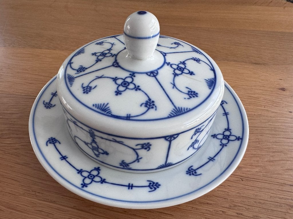 Blau Saks Jager botervloot, Gebruikt, Ophalen of Verzenden, Schaal of Schalen, Overige stijlen