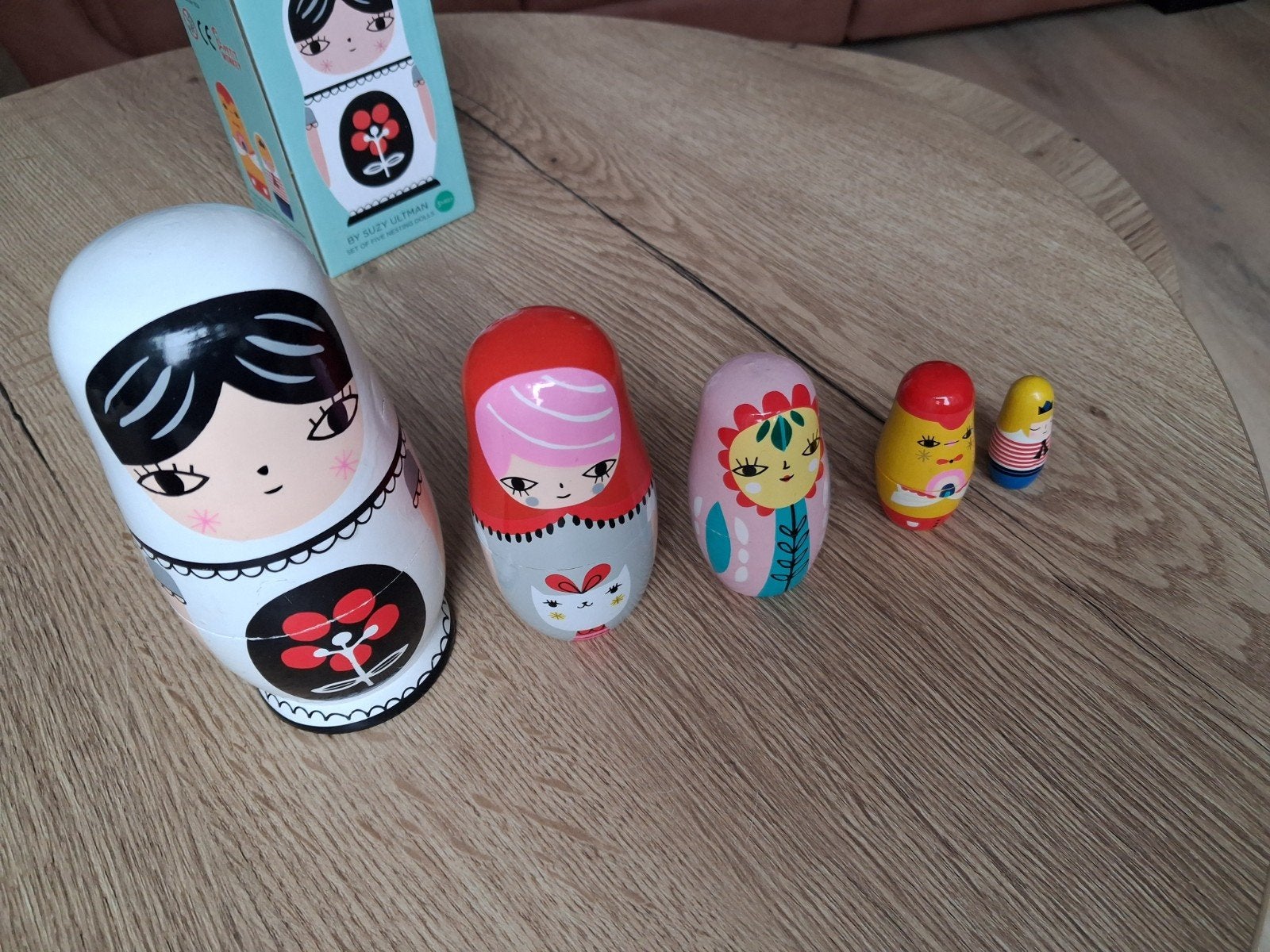 Fleur & Friends Nesting Dolls by Suzy Ultman - Petit Monkey, Ophalen of Verzenden