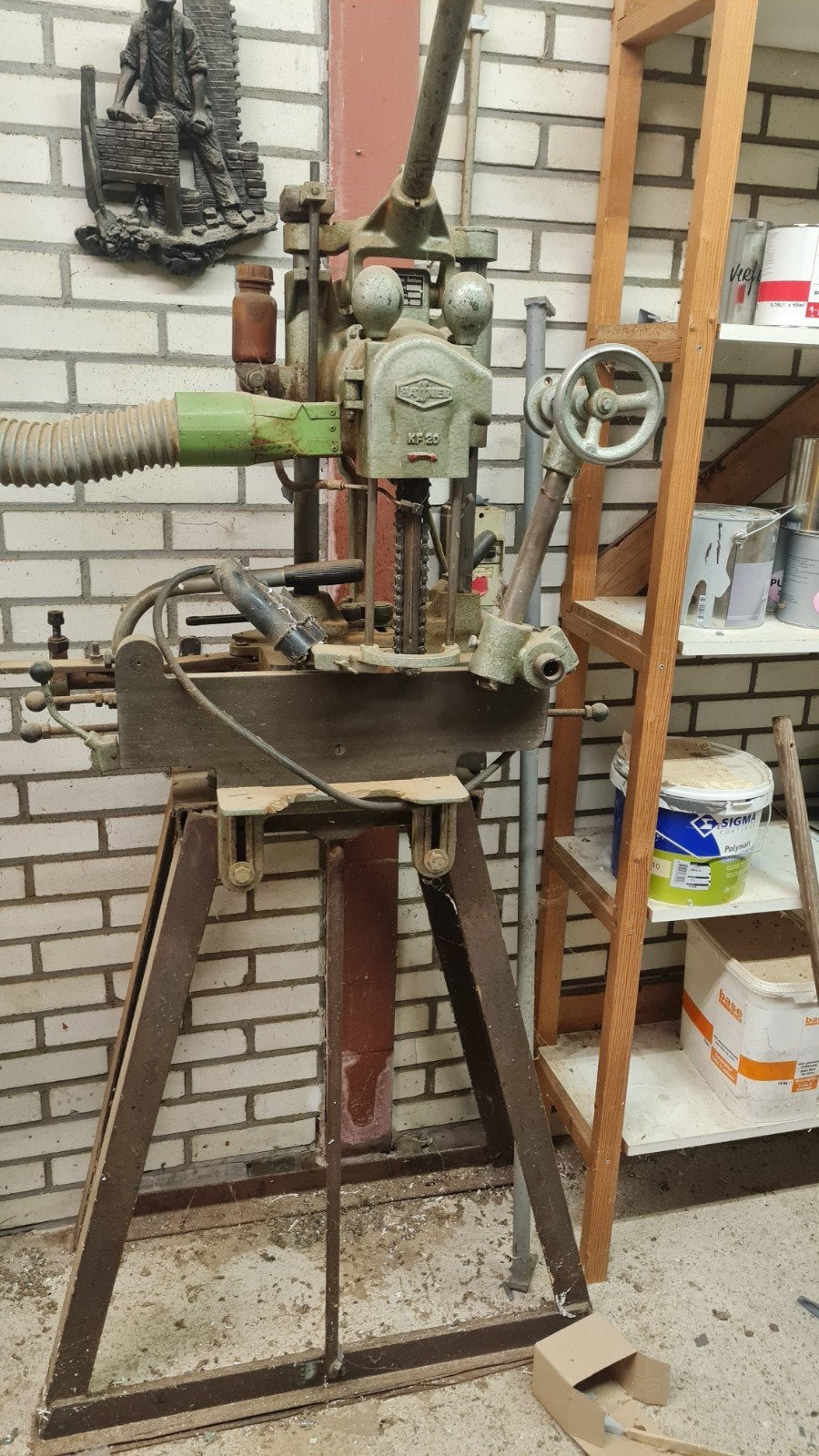 Gotthold Haffner KF20 Kettingfreesmachine, Ophalen, Gebruikt, 70 mm of meer, Overige typen