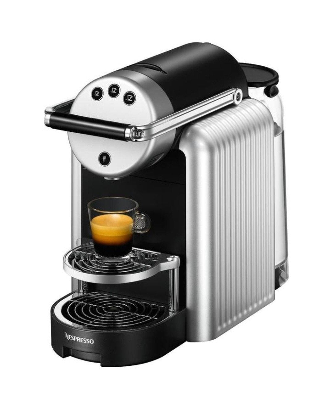 Nespresso Zenius koffiemachine, Witgoed en Apparatuur, Espresso apparaat, Ophalen of Verzenden, Zo goed als nieuw, 1 kopje