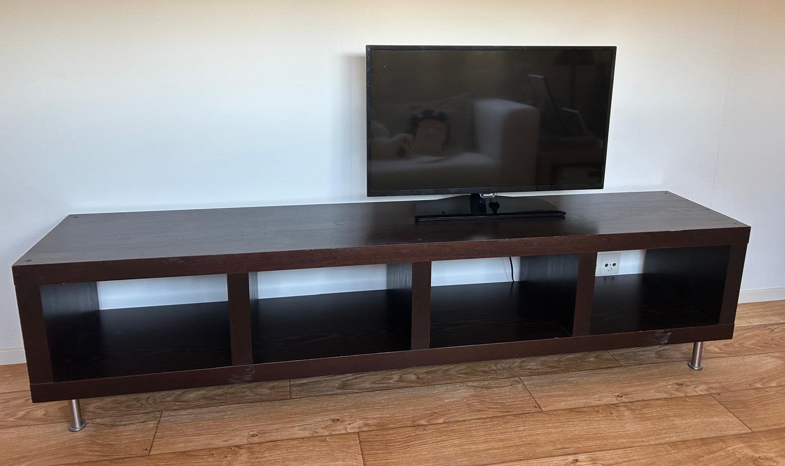 IKEA TV meubel, Huis en Inrichting, Kasten | Televisiemeubels, Kunststof, Gebruikt, 150 tot 200 cm, Ophalen of Verzenden