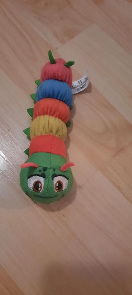 Kleurrijke Rups Knuffel - Zo goed als nieuw, Overige merken, Overige karakters, Overige typen, Ophalen of Verzenden