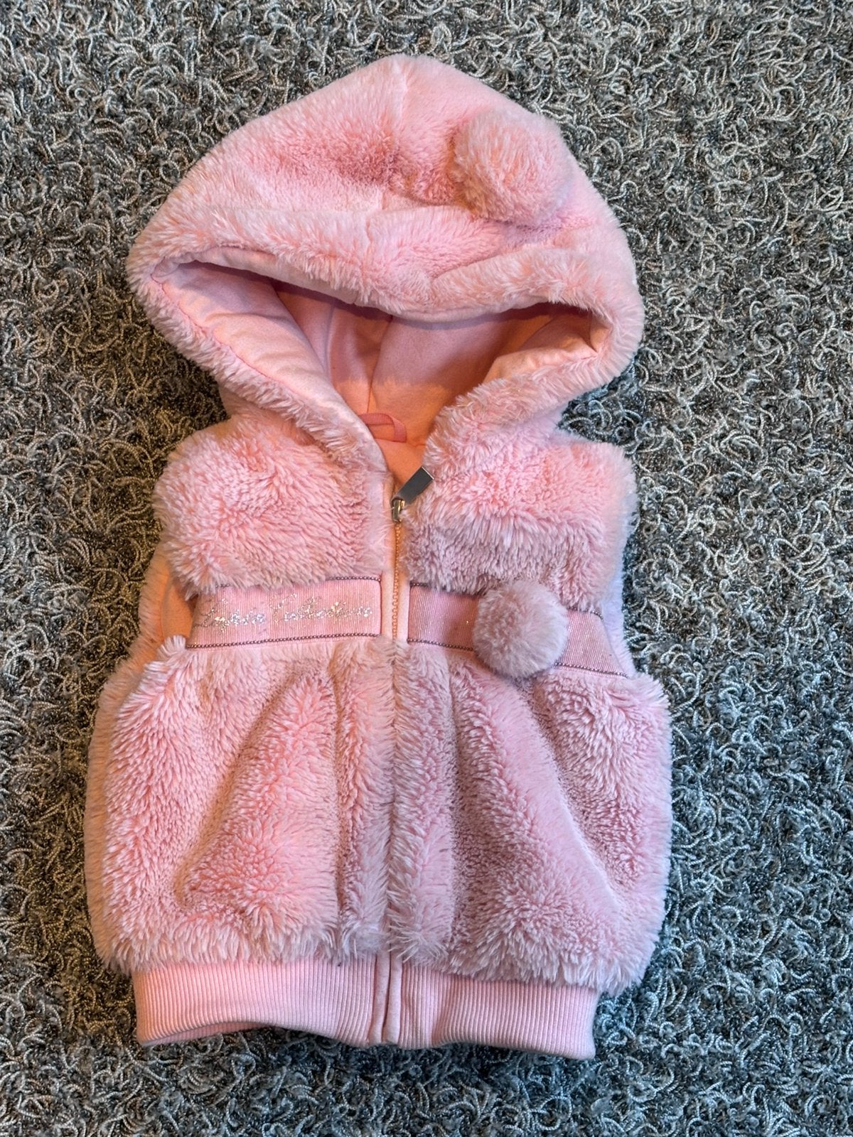Lapin house zachte teddy bodywarmer 18 maanden, Kinderen en Baby's, Ophalen of Verzenden, Zo goed als nieuw, Meisje, Jasje