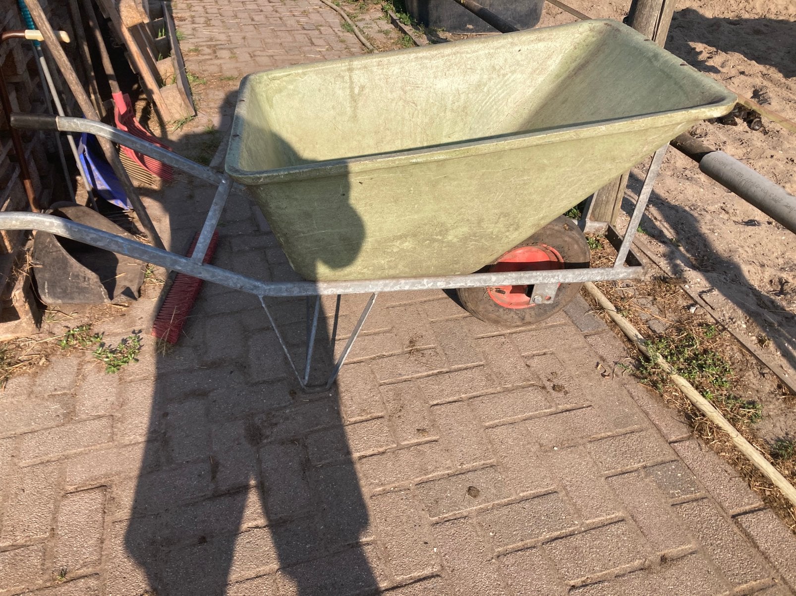 Kruiwagens steenkruiwagens gereedschapskruiwagens, Ophalen, Zo goed als nieuw, Handmatig, Eenwielig