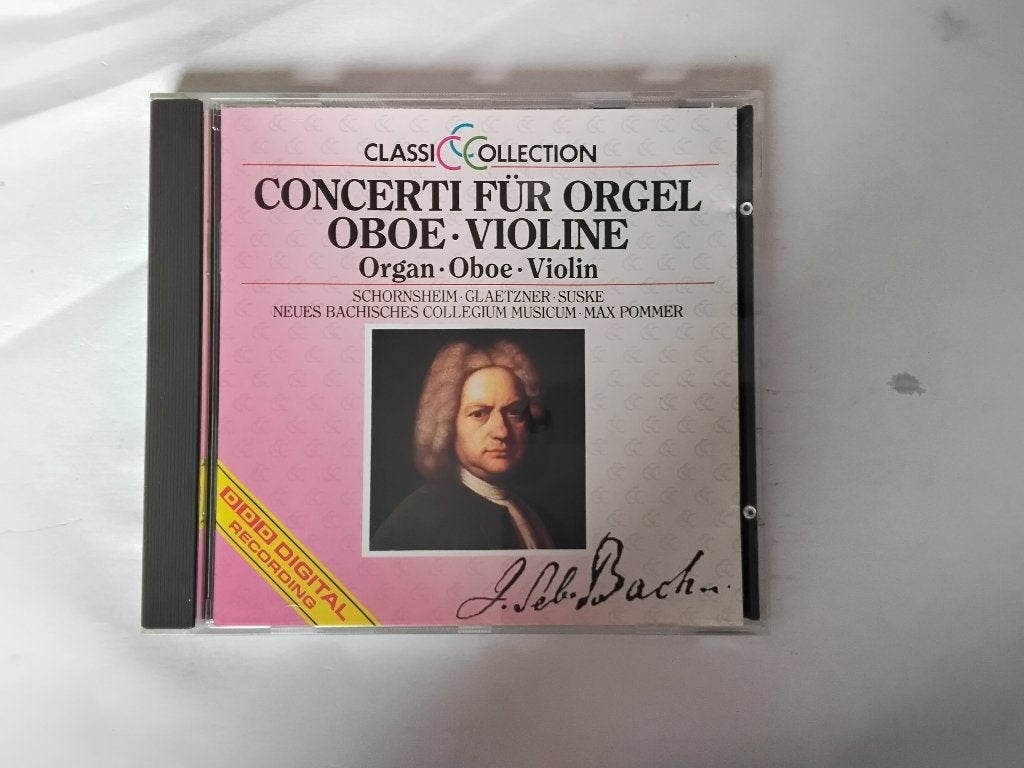 classic collection -  concerti fur orgel oboe violine, Ophalen of Verzenden, Barok, Zo goed als nieuw, Overige typen