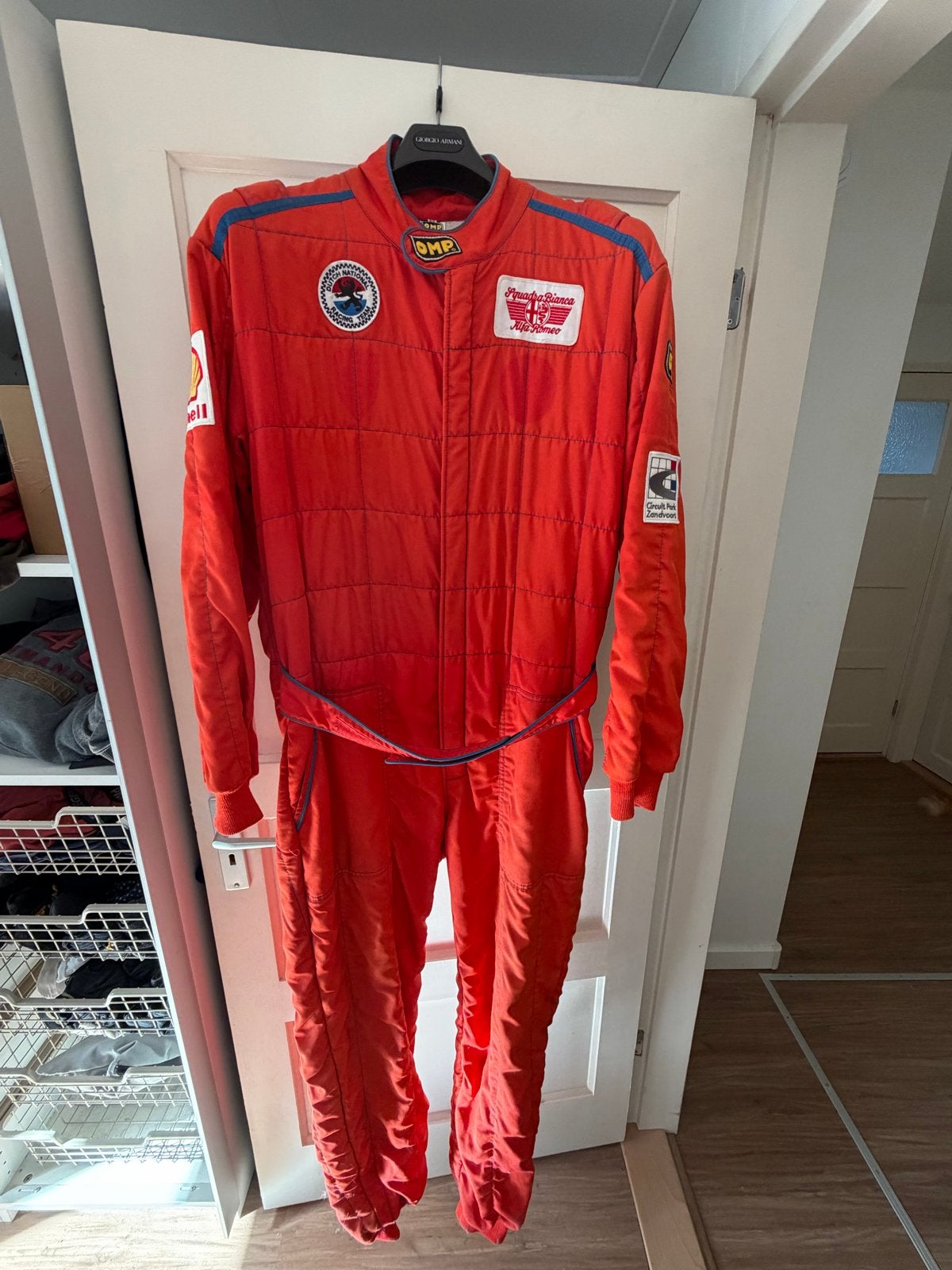OMP Race Overall Alfa Romeo Squadra Bianca Circuit Zandvoort, Ophalen of Verzenden, Gebruikt