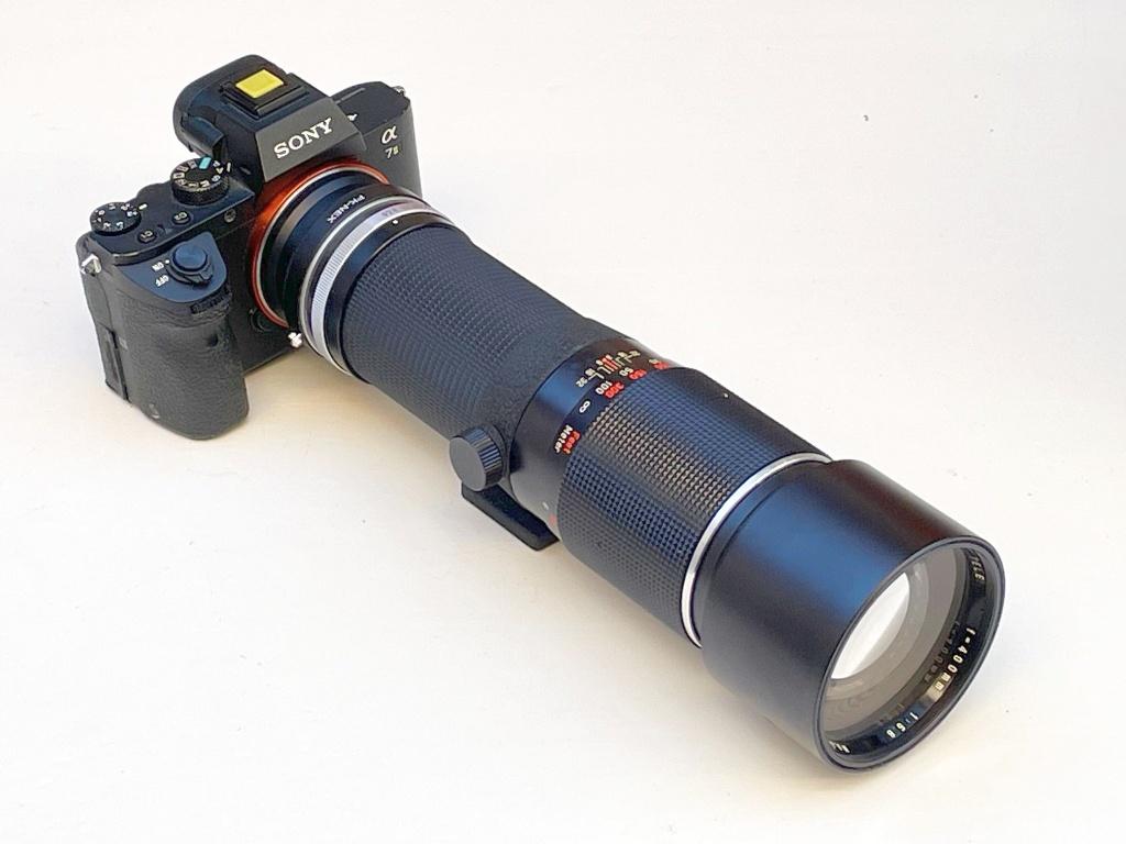 Panagor Auto Tele 400mm f5.6 PK (met issue en testfoto's), Verzamelen, Fotografica en Filmapparatuur, Ophalen of Verzenden, 1960 tot 1980