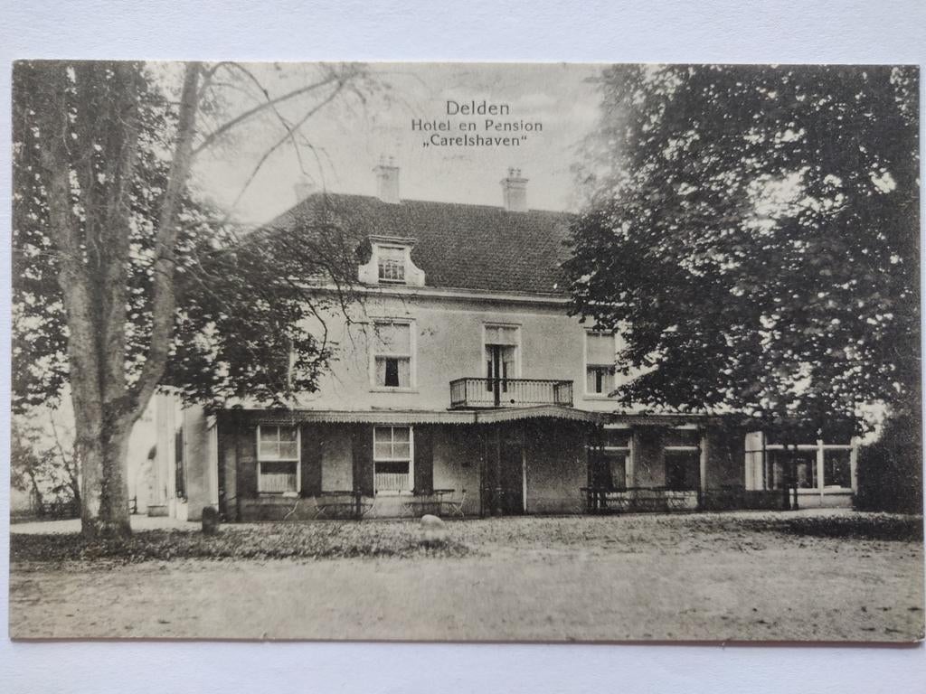 X1416 Delden 1916, Verzamelen, Ansichtkaarten | Nederland, Ophalen of Verzenden, Voor 1920, Noord-Holland