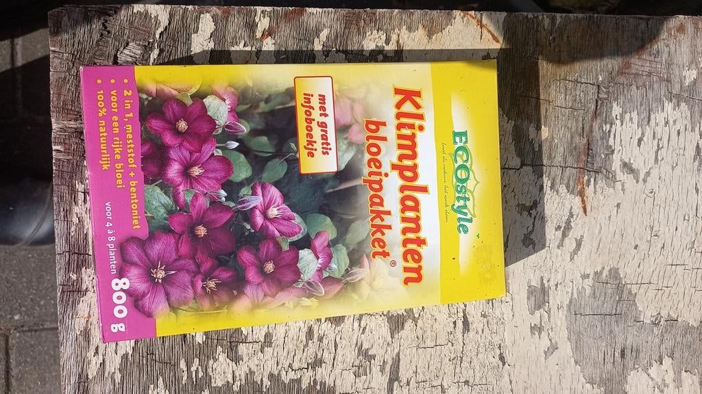ECOstyle Klimplanten Bloeipakket 800g - Nieuw, Ophalen of Verzenden, Nieuw