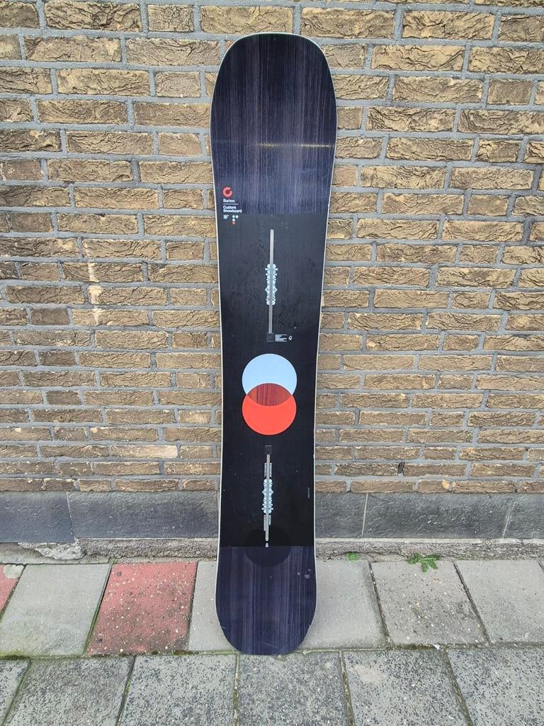 Burton Custom FV Snowboard 162 cm - All-Mountain, Ophalen of Verzenden, Gebruikt, Board