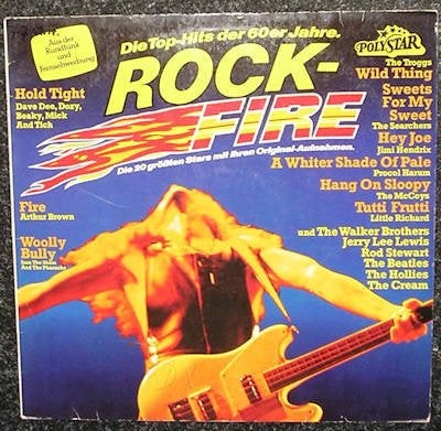 Rock-Fire – Die Top-Hits Der 60er Jahre 1980 LP2115, LP, Rock, Gebruikt, Ophalen of Verzenden