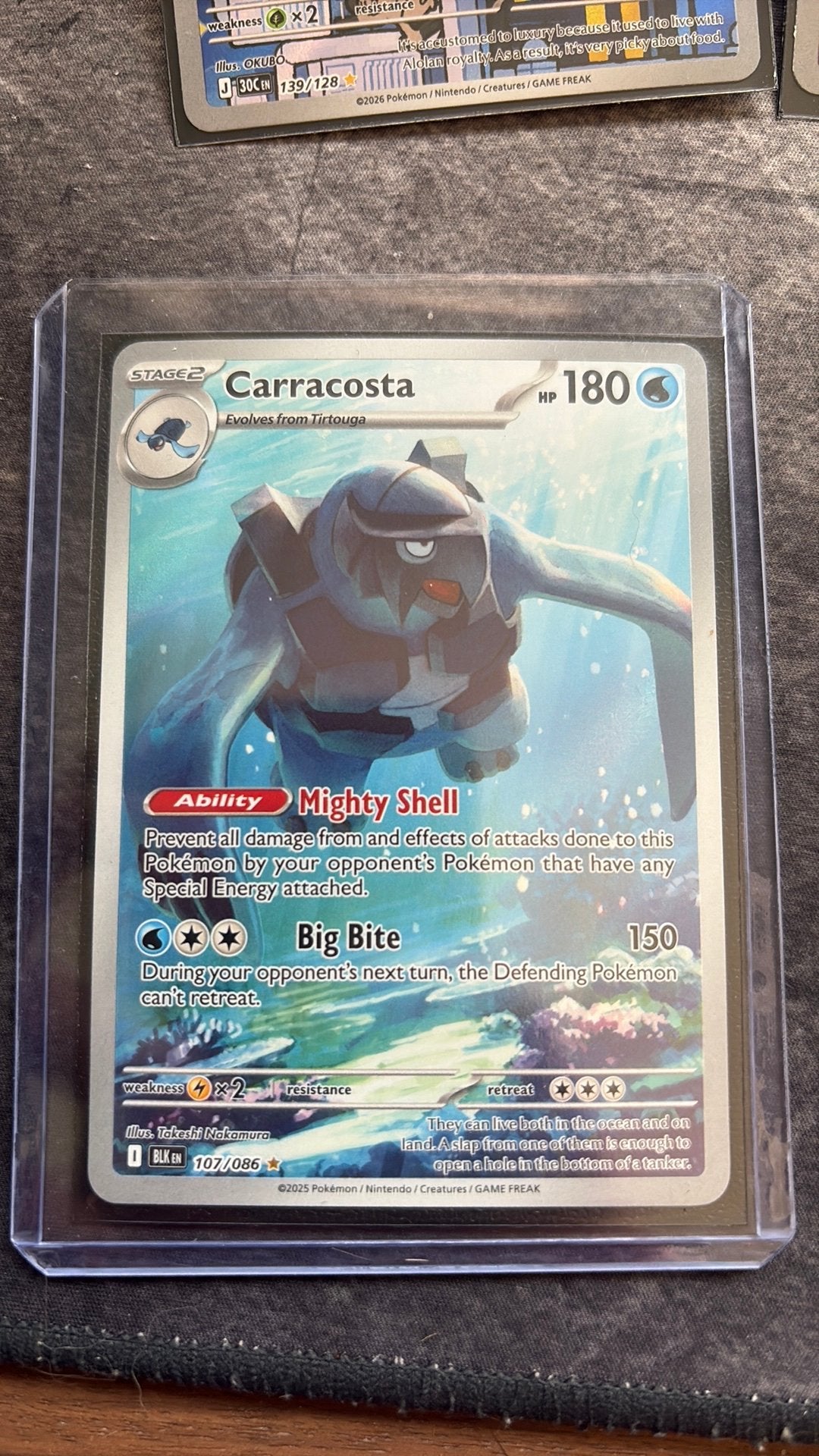 Carracosta 107/086, Ophalen, Zo goed als nieuw
