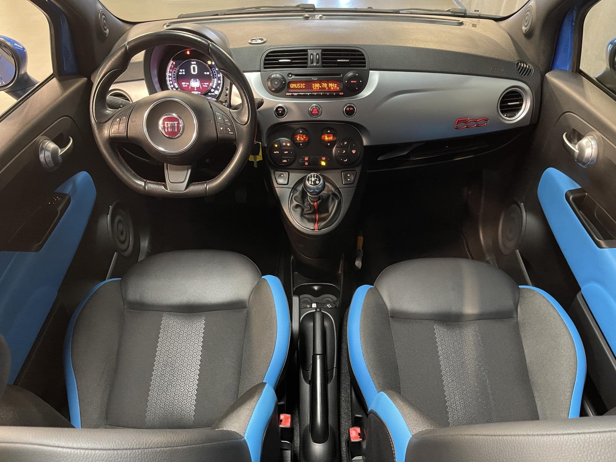 Fiat 500 C 0.9 TwinAir Turbo 500S 16"/Climate/Interscope HiF, Auto's, Gebruikt, Cabriolet, Leder en Stof, Origineel Nederlands