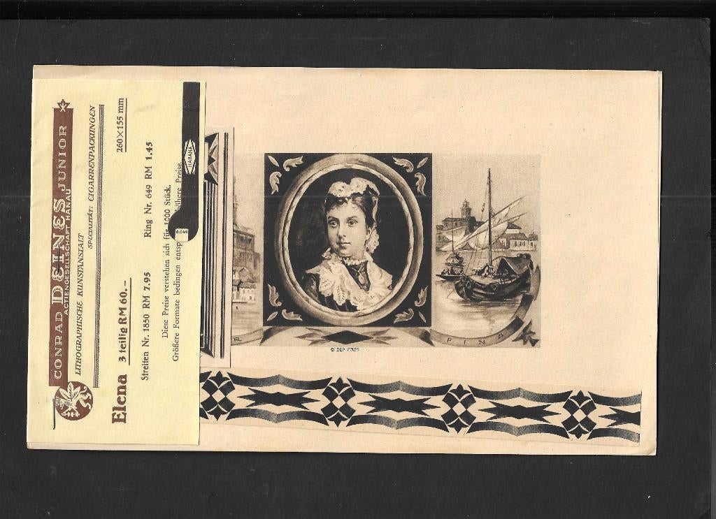 Etiket scan V4890, Ophalen, Gebruikt, Sigarenbandjes