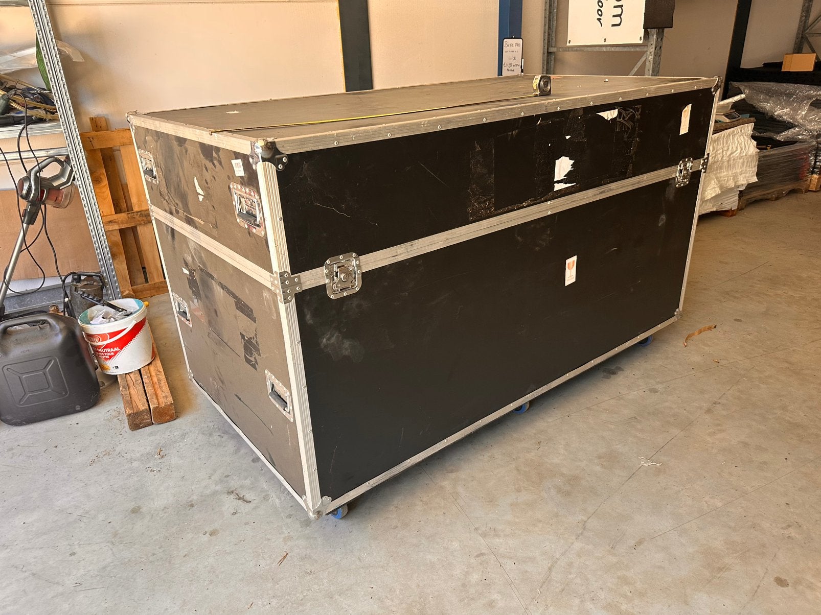 Flightcase 194x104x105, Muziek en Instrumenten, Behuizingen en Koffers, Ophalen of Verzenden, Zo goed als nieuw, Overige instrumenten