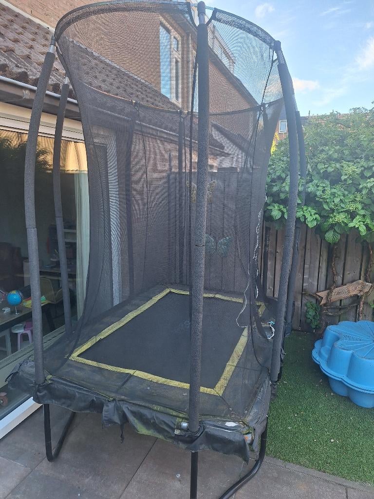 Salta trampoline 214 x 153, Kinderen en Baby's, Speelgoed | Buiten | Trampolines, Ophalen, Gebruikt