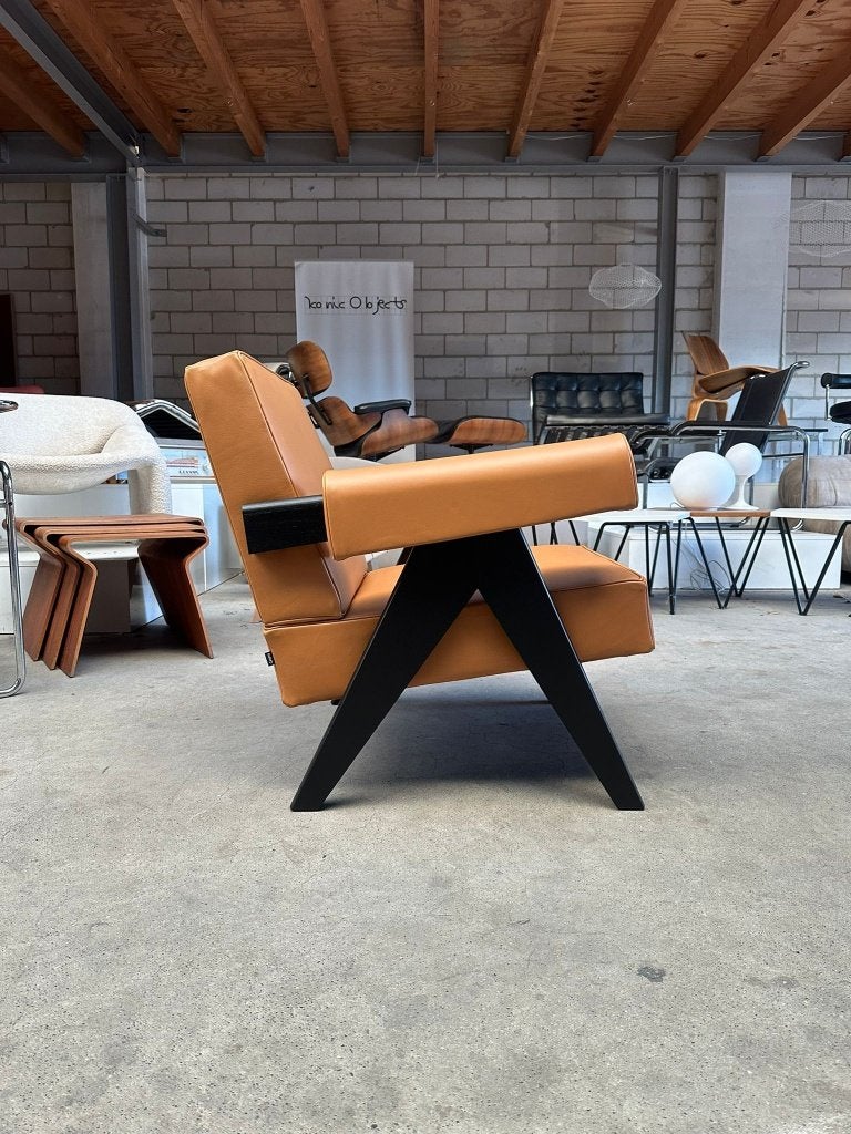 Cassina Capitol Complex fauteuil, Pierre Jeanneret, Huis en Inrichting, 75 tot 100 cm, Zo goed als nieuw, X, 50 tot 75 cm