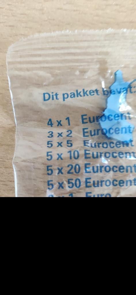 Ongeopende zakjes euromunten, Postzegels en Munten, Ophalen, Koningin Beatrix, Euro's