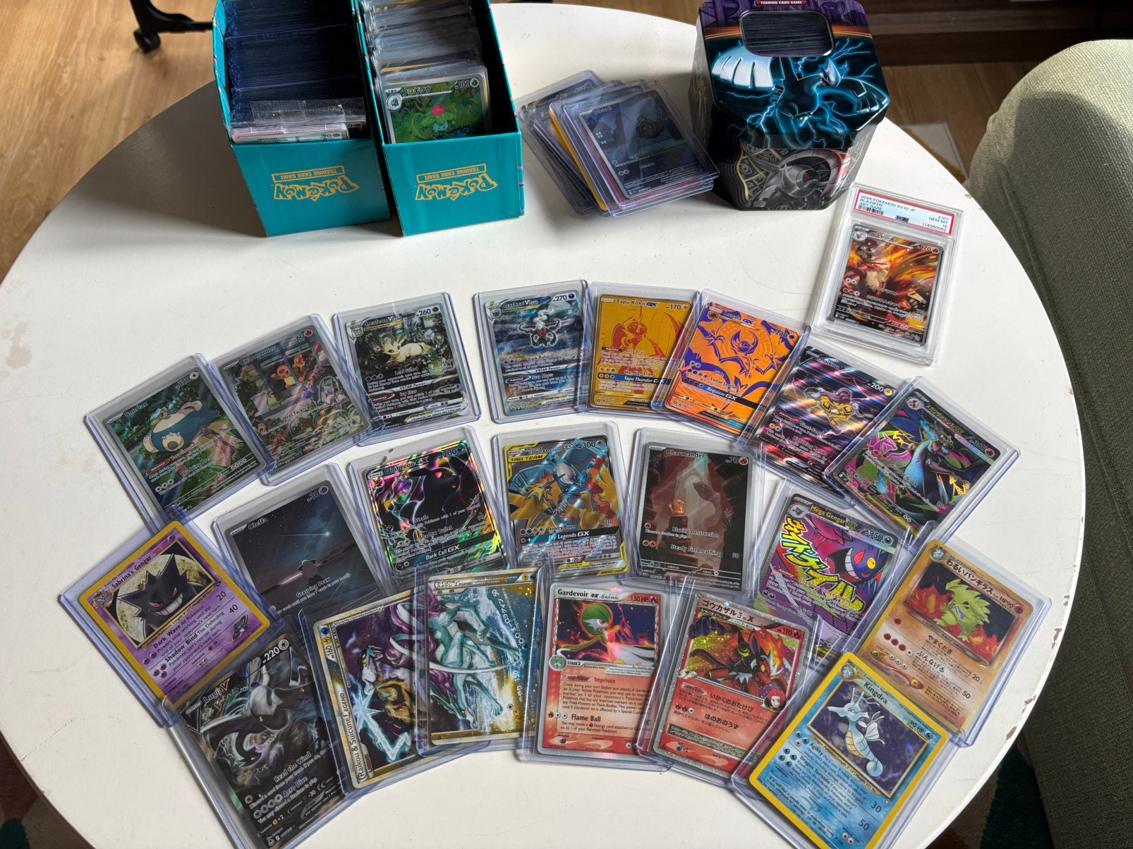 Grote gehele pokemon collectie, Hobby en Vrije tijd, Verzamelkaartspellen | Pokémon, Ophalen, Zo goed als nieuw, Meerdere kaarten