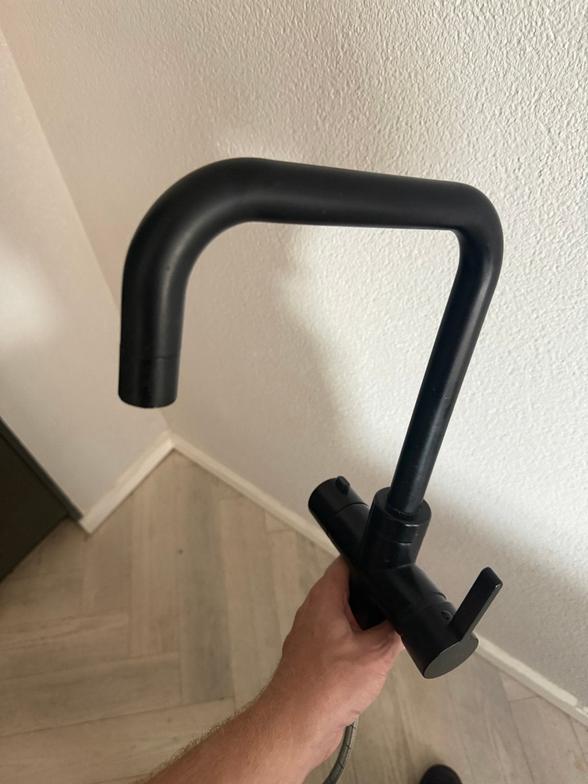 Selsiuz kraan zwart voor kokend water, Ophalen, Overige typen, Zo goed als nieuw, Zwart