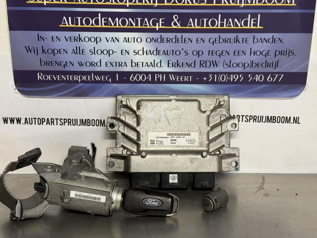 Ford ka+ ecu +contactslot cilinder, Auto-onderdelen, Elektronica en Kabels, Ford, Gebruikt, Ophalen of Verzenden