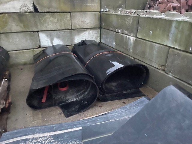 stalmat Stalmat Rubber matten stal matten transportband, Dieren en Toebehoren, Stalling en Weidegang, Toebehoren, 4 paarden of pony's of meer