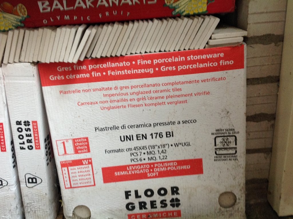 vloertegels, Ophalen, 40 tot 60 cm, 40 tot 60 cm, Hardsteen