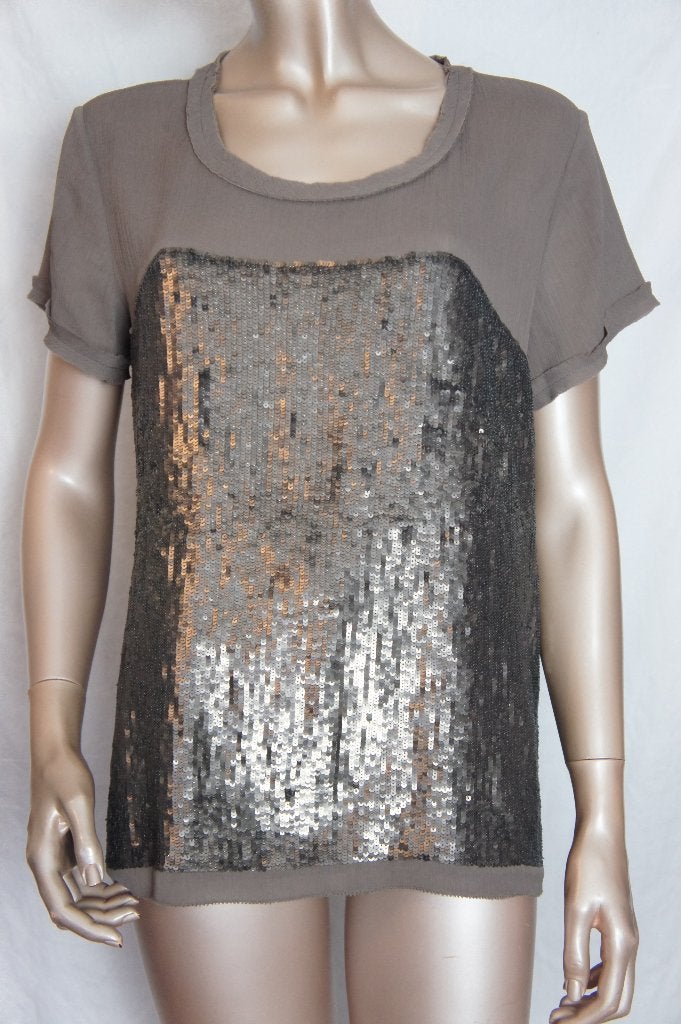 MARCCAIN top maat 6 (L), Kleding | Dames, Verzenden, Zo goed als nieuw, Maat 42/44 (L), Korte mouw