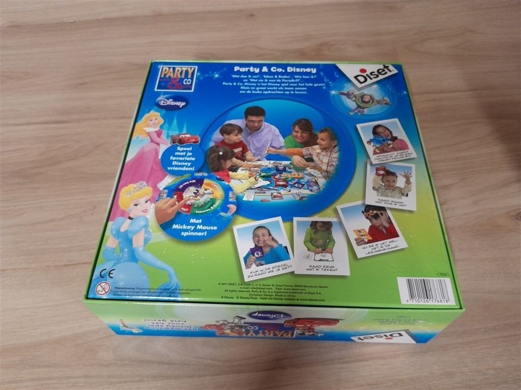 party en co disney pixar - s3012, Verzenden, Zo goed als nieuw