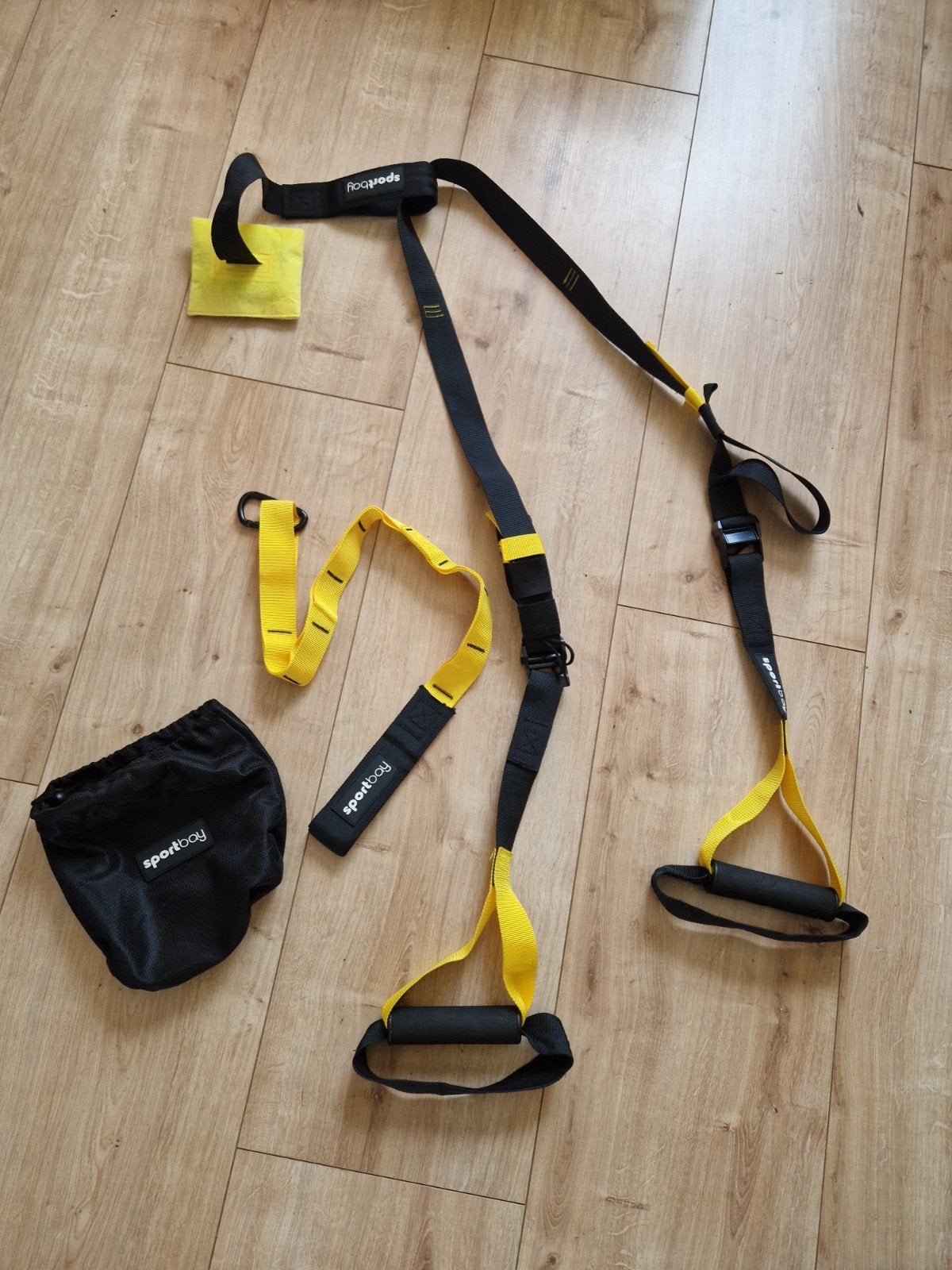 weinig gebruikt: SPORTBAY Suspension Trainer - Draagbaar & V, Ophalen of Verzenden, Zo goed als nieuw