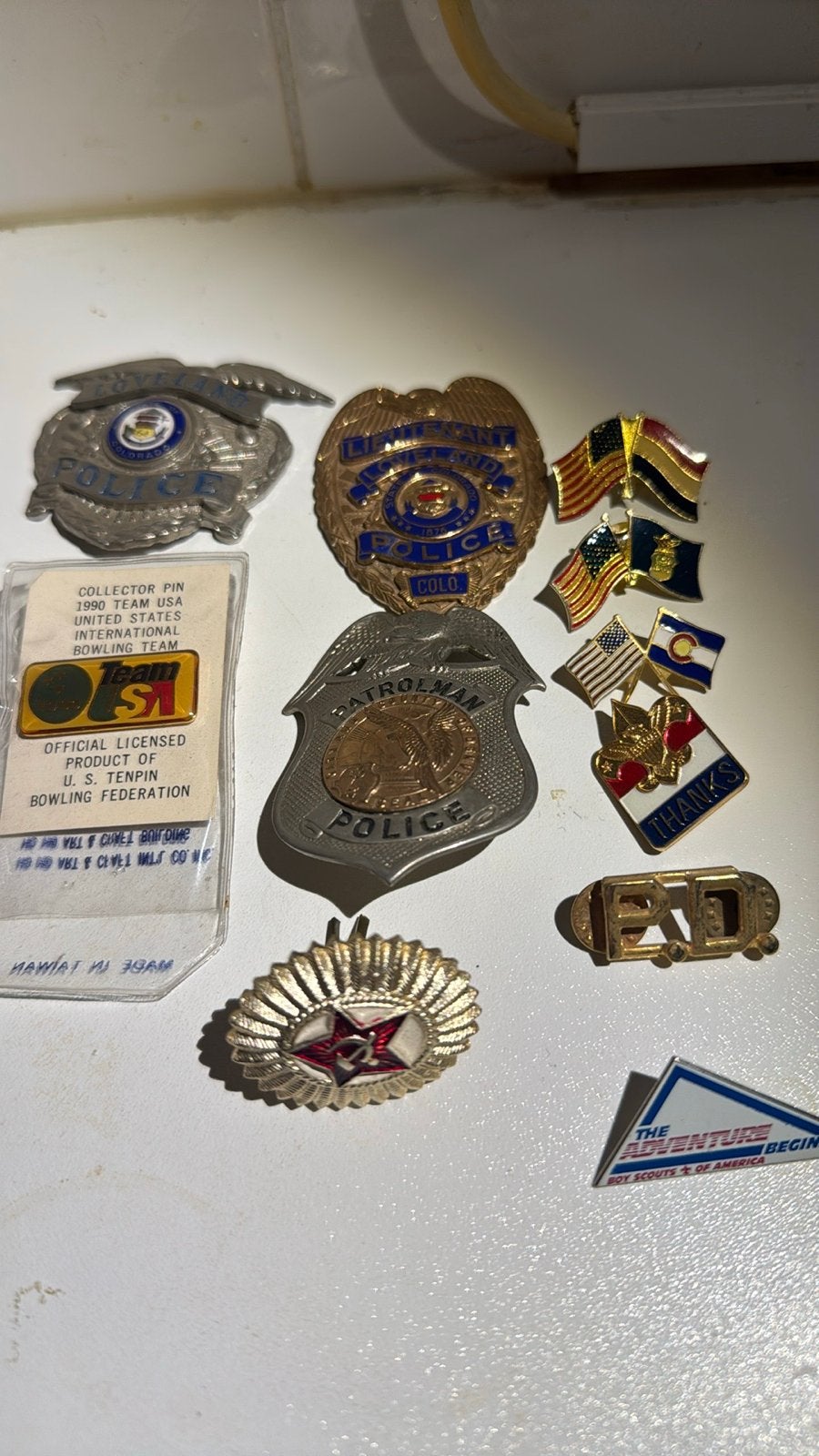 Diverse verzameling pins en speldjes, Ophalen of Verzenden, Gebruikt, Overige onderwerpen, Speldje of Pin
