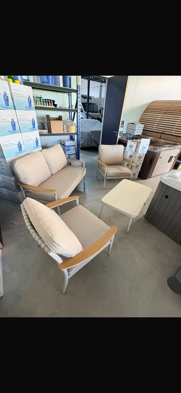 NIEUWE TUINSET LOUNGESET, Ophalen of Verzenden, Nieuw