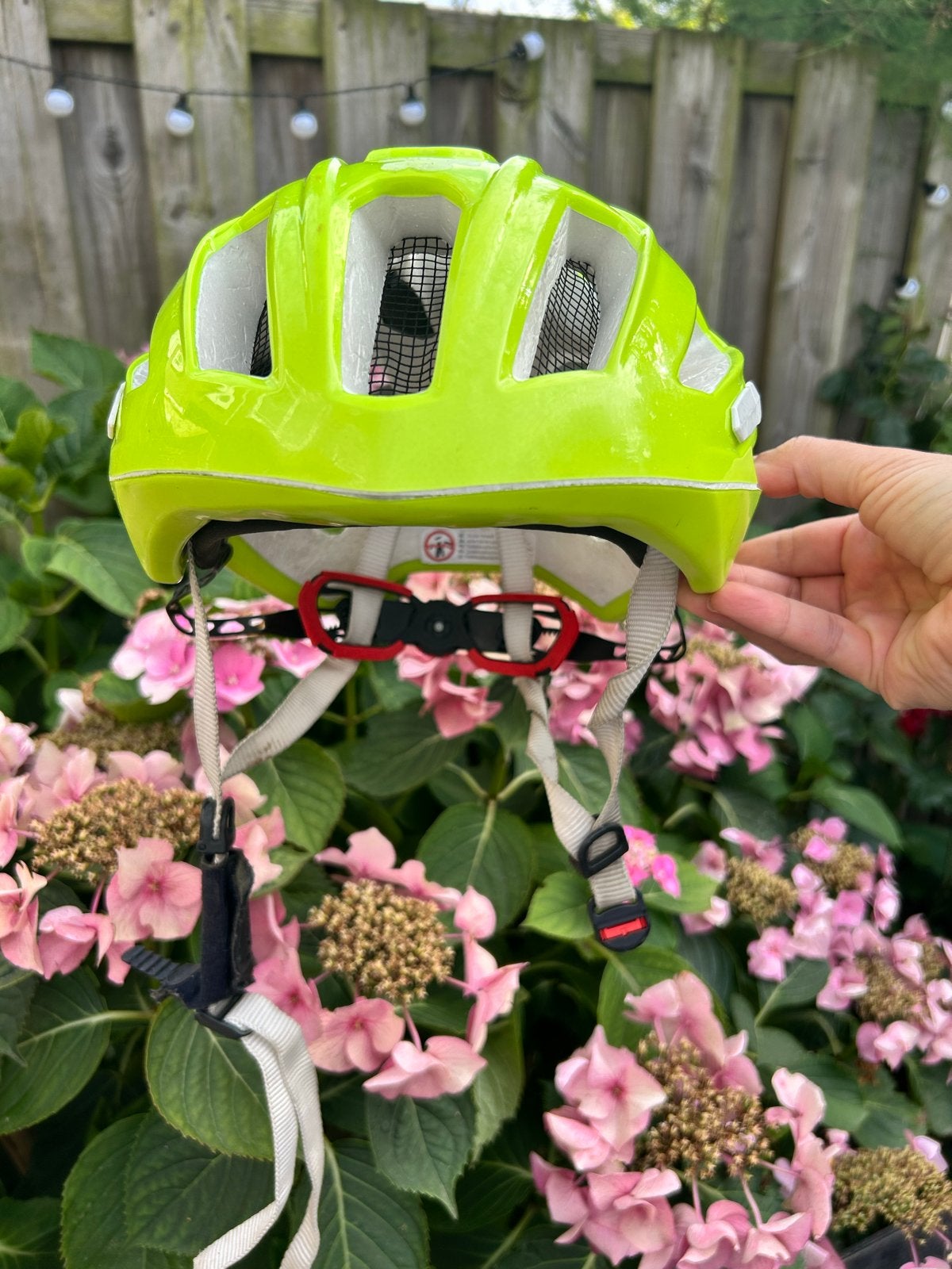Uvex fietshelm neon geel - Maat S (56-61 cm), Ophalen, Gebruikt, S, Heer of Dame