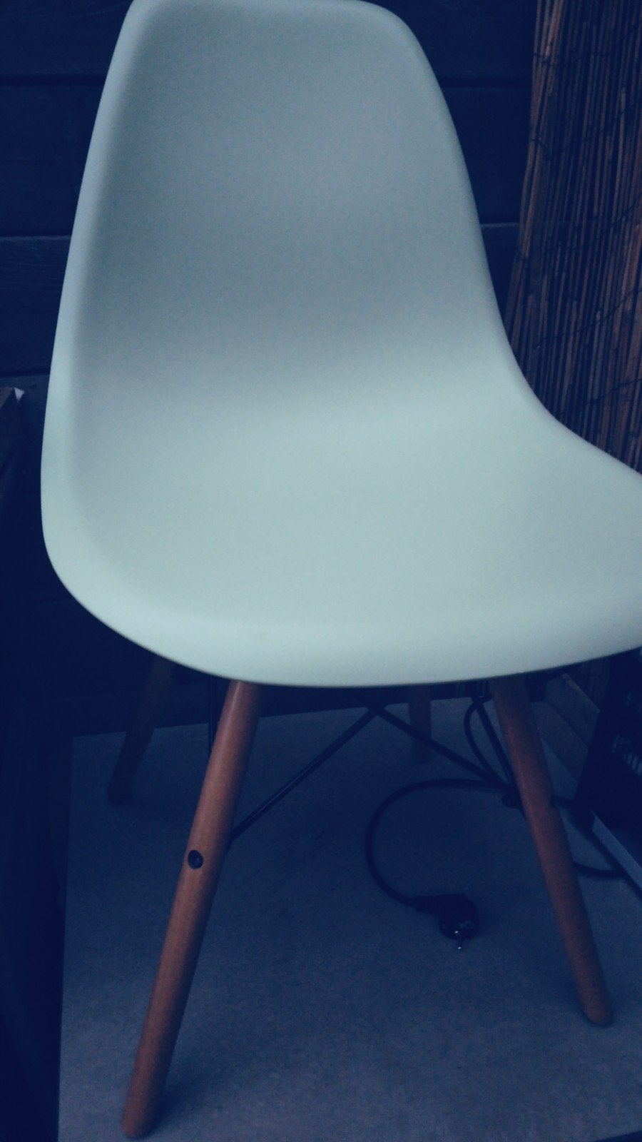 2 kunstof mint groene stoelen, Ophalen, Zo goed als nieuw, Overige kleuren, Twee