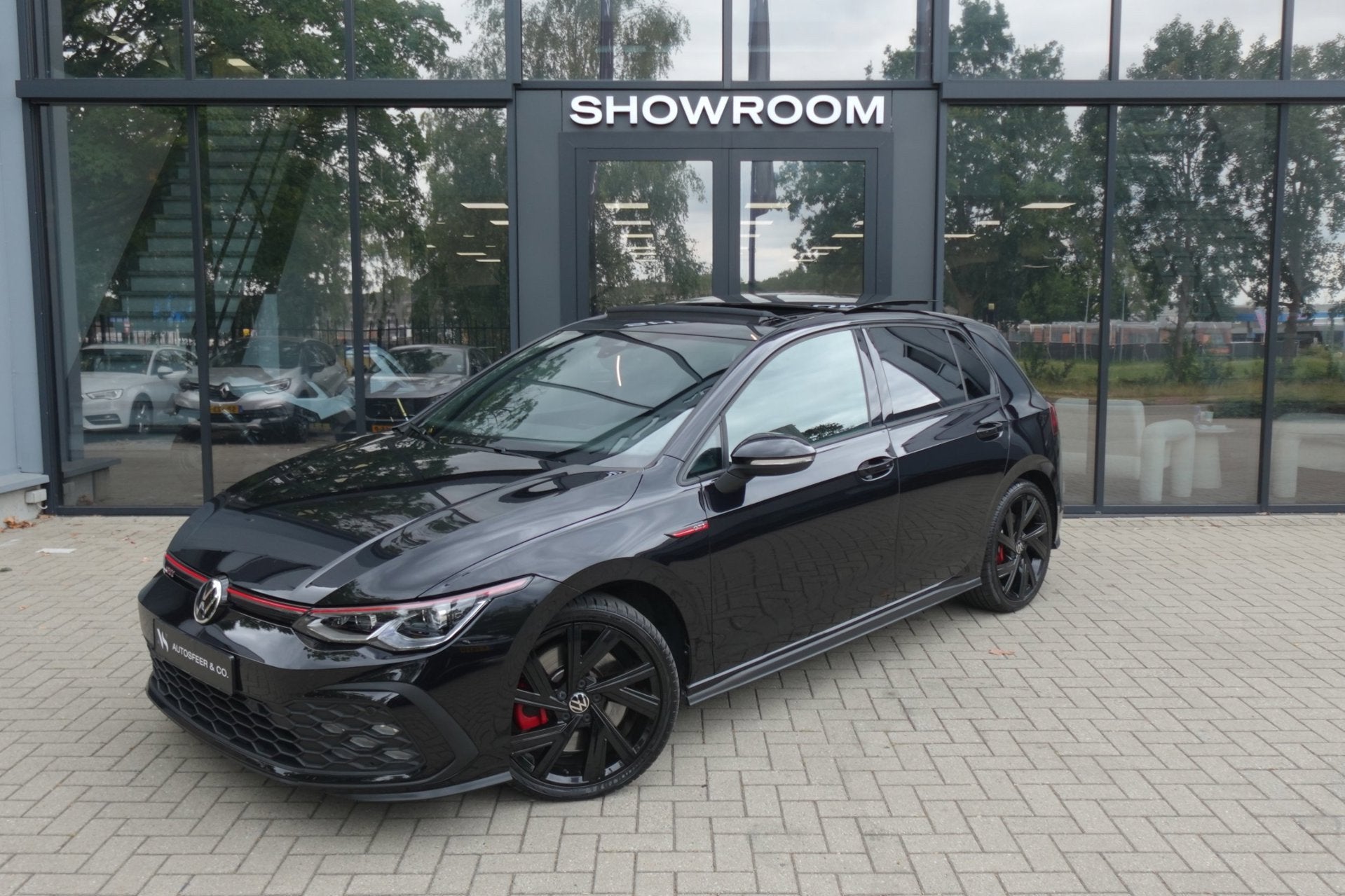 Volkswagen Golf 2.0 TSI GTI PANO CAM KEYLESS VOL, Auto's, Voorwielaandrijving, Adaptive Cruise Control, Stof, Gebruikt