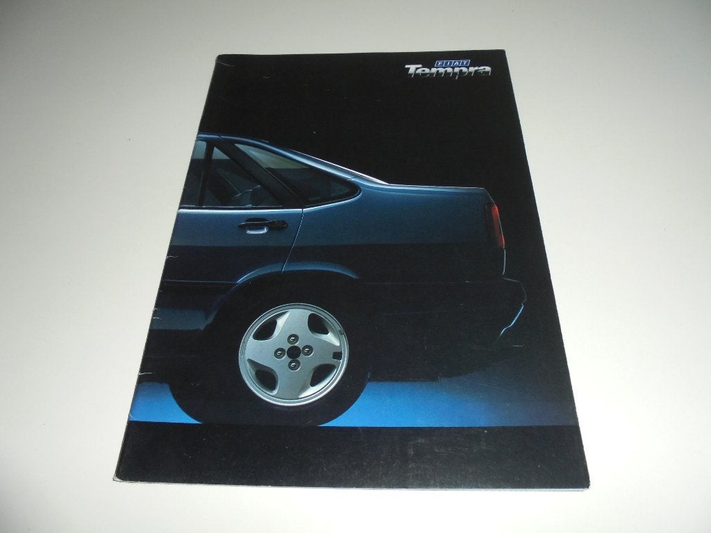brochure Fiat Tempra/Tempra SW  1992, Ophalen of Verzenden, Zo goed als nieuw, Overige merken