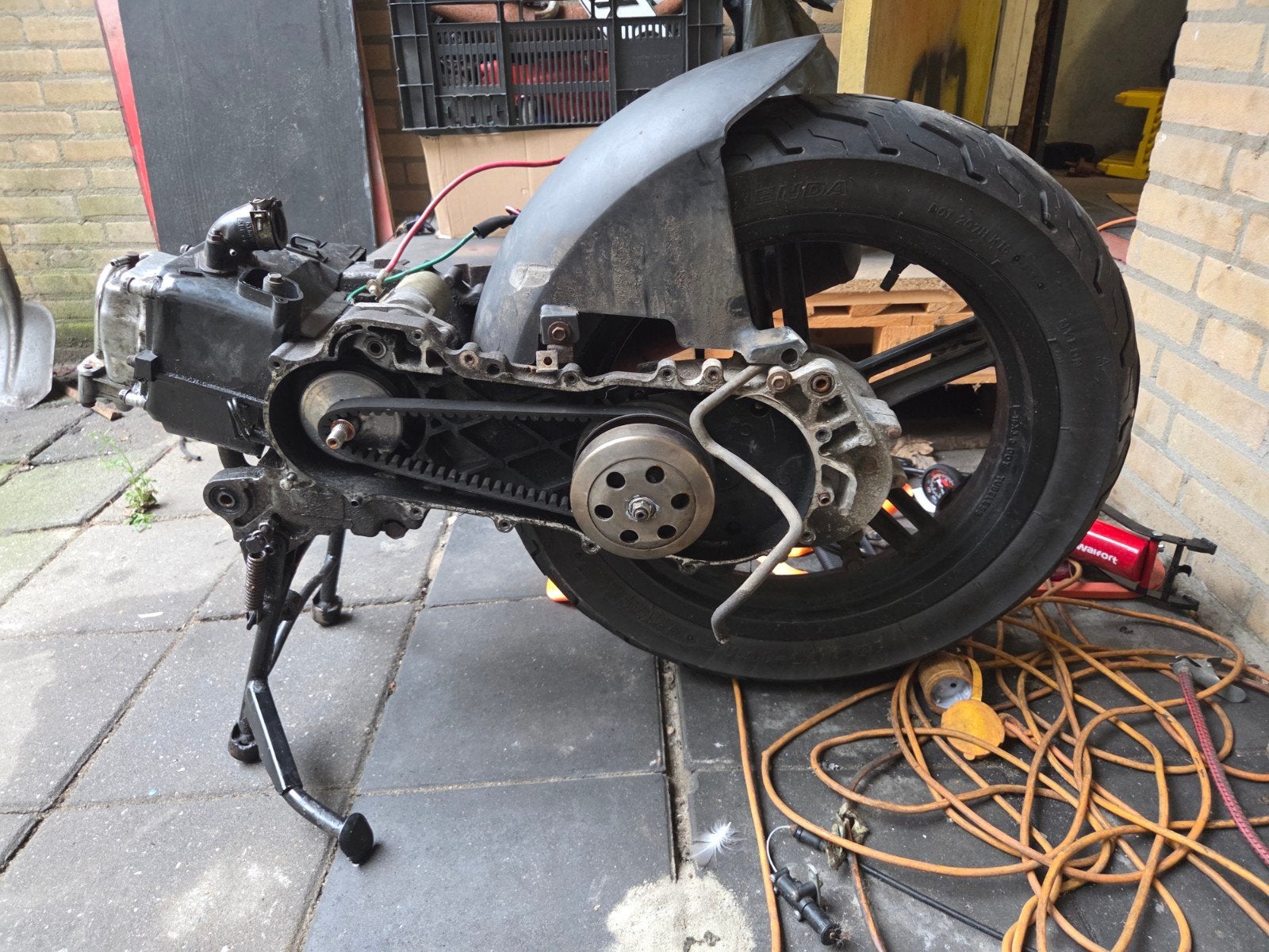 Kymco Agility 16+ blok zonder stator, met vliegwiel, Ophalen of Verzenden