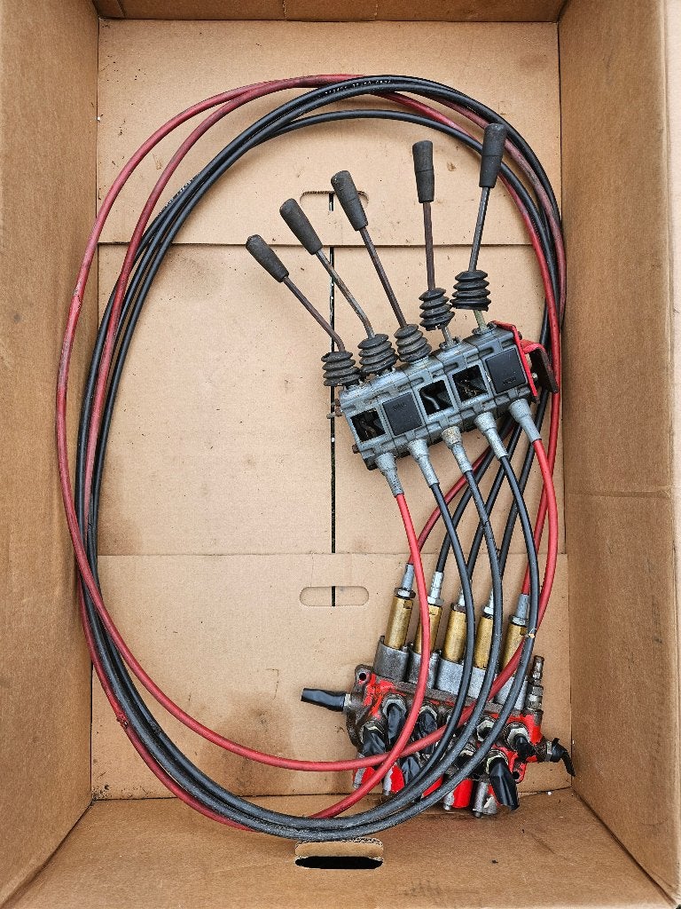Hydraulisch ventielblok met afstandbediening en elektromotor, Ophalen