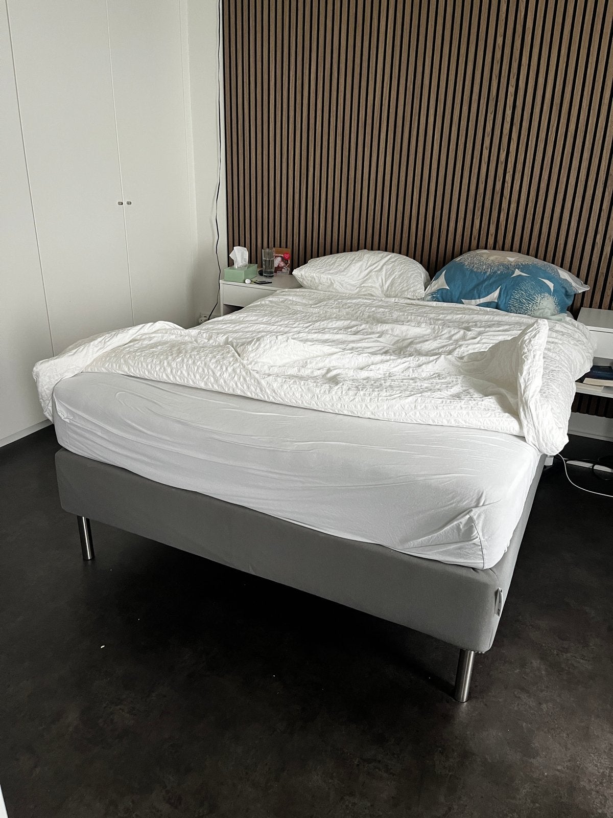 IKEA Twijfelaar Bed 140x200 (evt. incl. matras), Ophalen, Gebruikt, 140 cm, Twijfelaar
