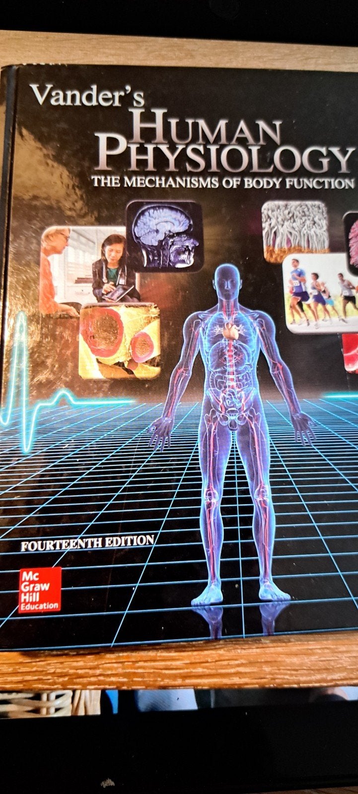 Vander's Human Physiology - Fourteenth Edition, Boeken, Zo goed als nieuw, Vander, Beta, HBO